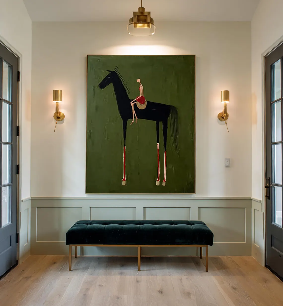 Art Craft Toys - horse art Neutral Home Decorpainting Large