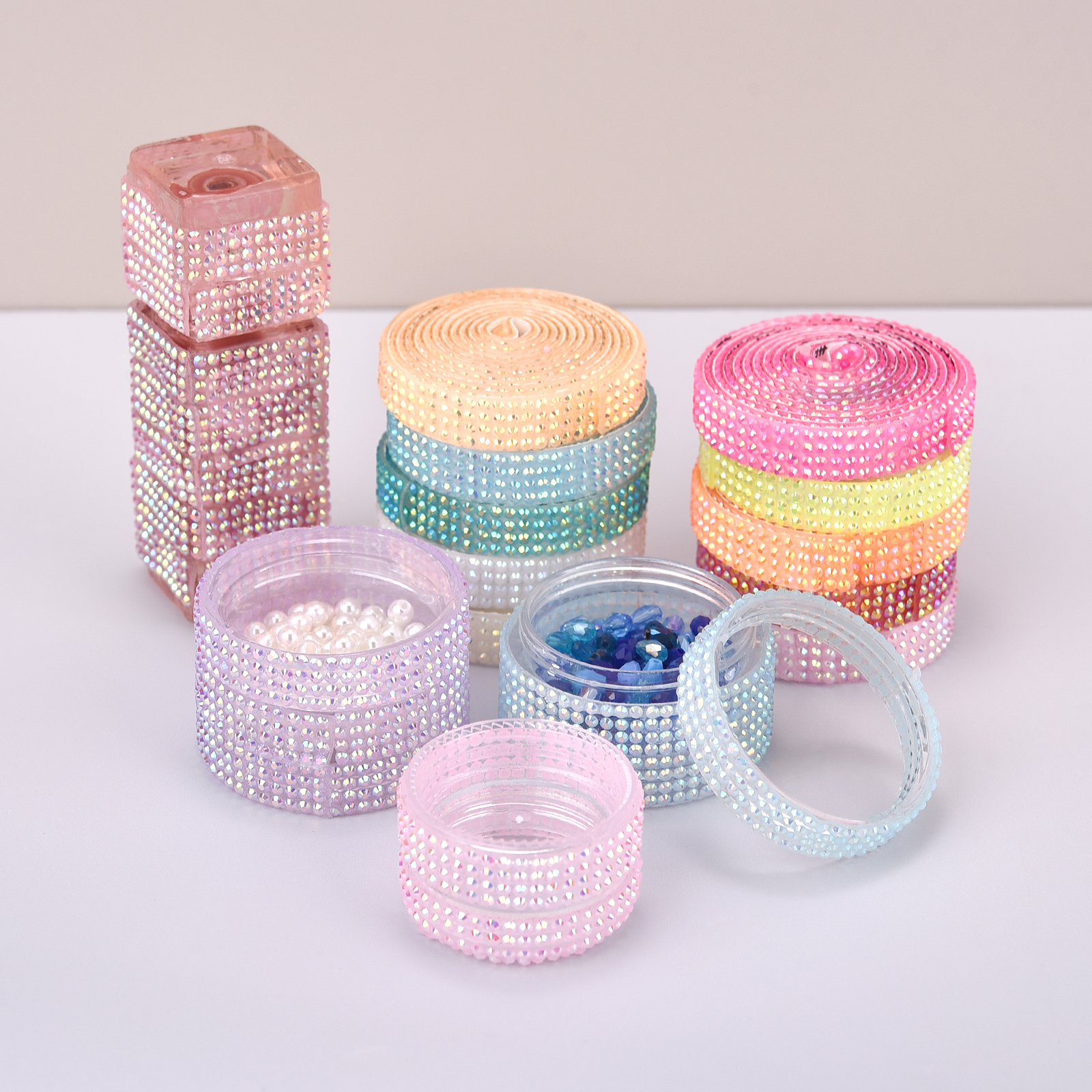 Art Craft Event - 0.9cm Rhinestone Sticker Self Adhesive Crystal