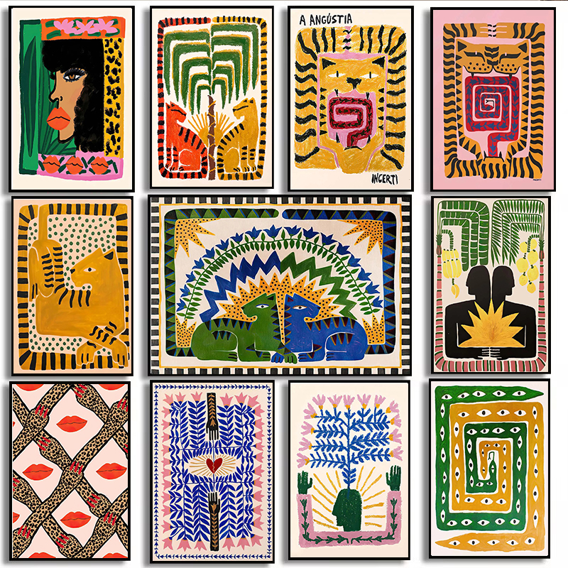 Ancient Egypt Colorful Abstrac - Art Craft Toys recension och pris