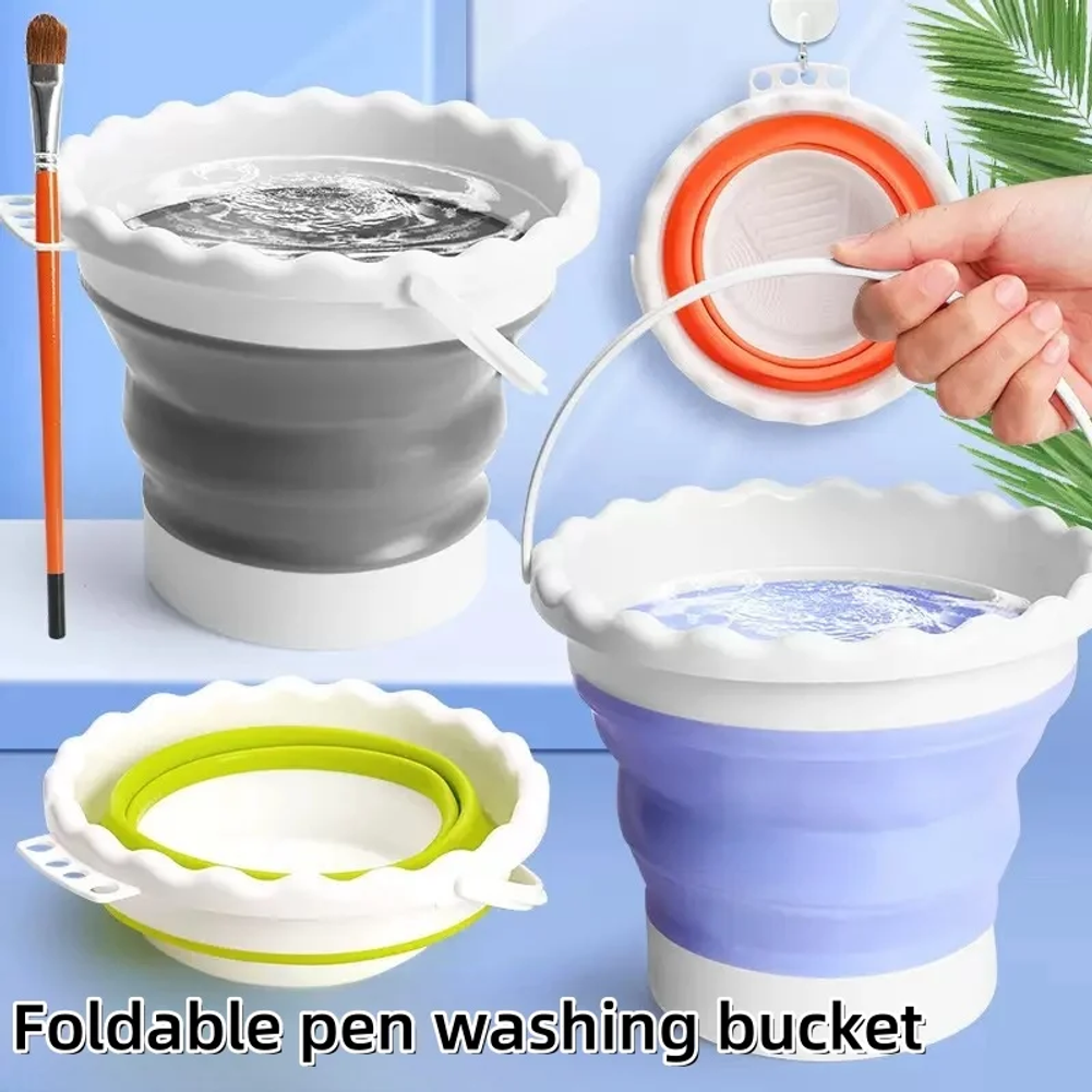 Collapsible Foldable Paint Bru - Art & Craft Teacher recension och pris