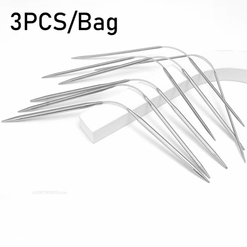 3ps/bag Circular Knit Needles  - Knitting Needle Circular recension och pris