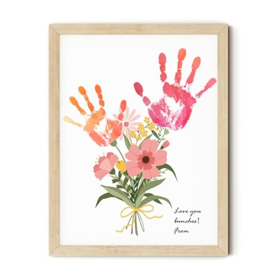 Flower Bouquet Handprint Art C - Art & Craft Teacher recension och pris