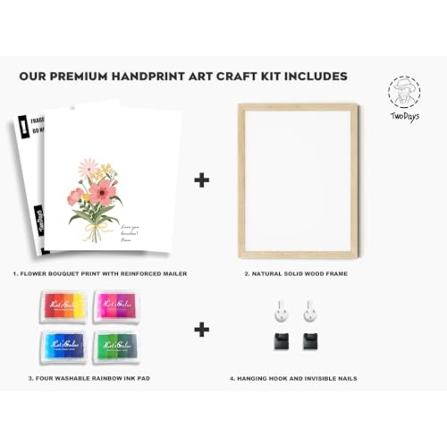 Flower Bouquet Handprint Art C - Art & Craft Teacher recension och pris