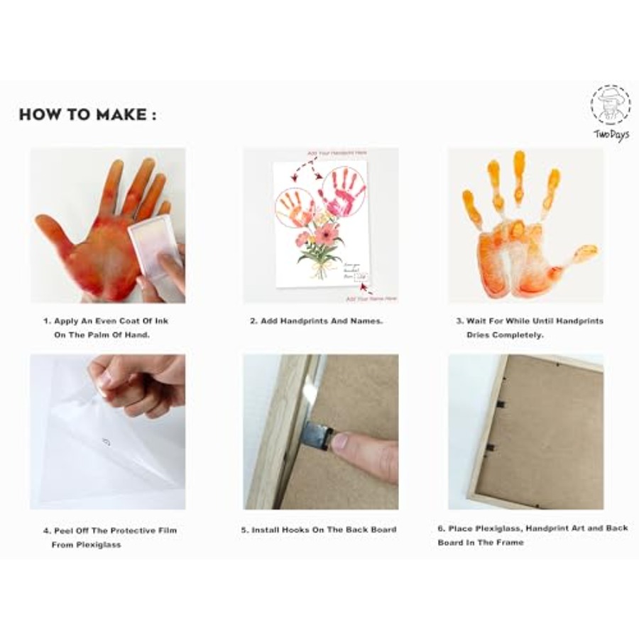 Flower Bouquet Handprint Art C - Art & Craft Teacher recension och pris