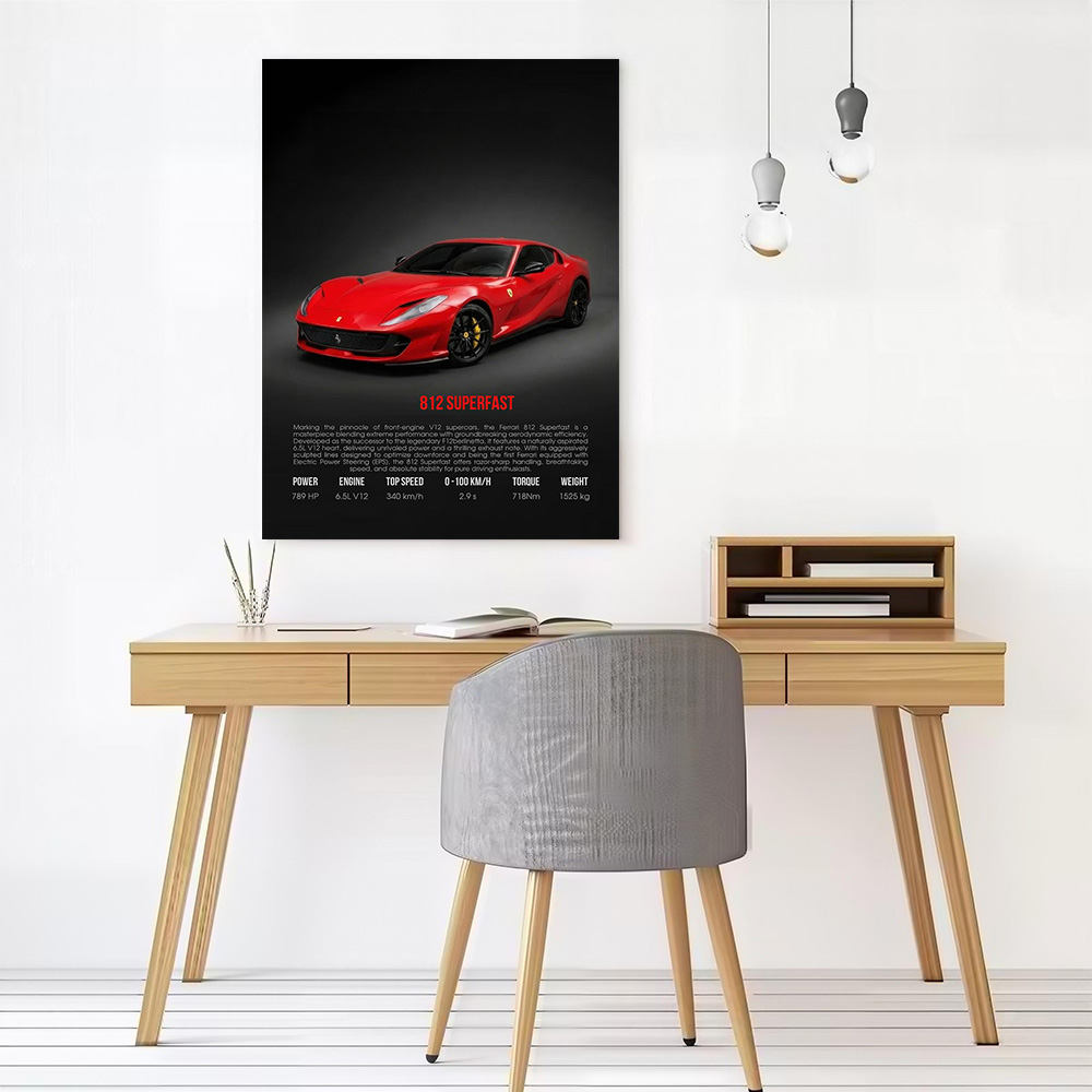 Supercar 812 Superfast Printed - Art Craft Toys recension och pris
