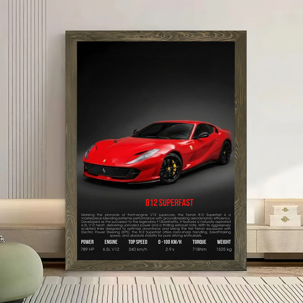 Supercar 812 Superfast Printed - Art Craft Toys recension och pris