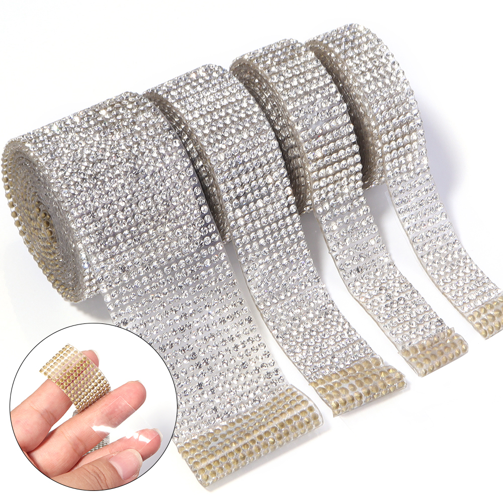 1Yard Self Adhesive Crystal Rh - Art Craft Event recension och pris