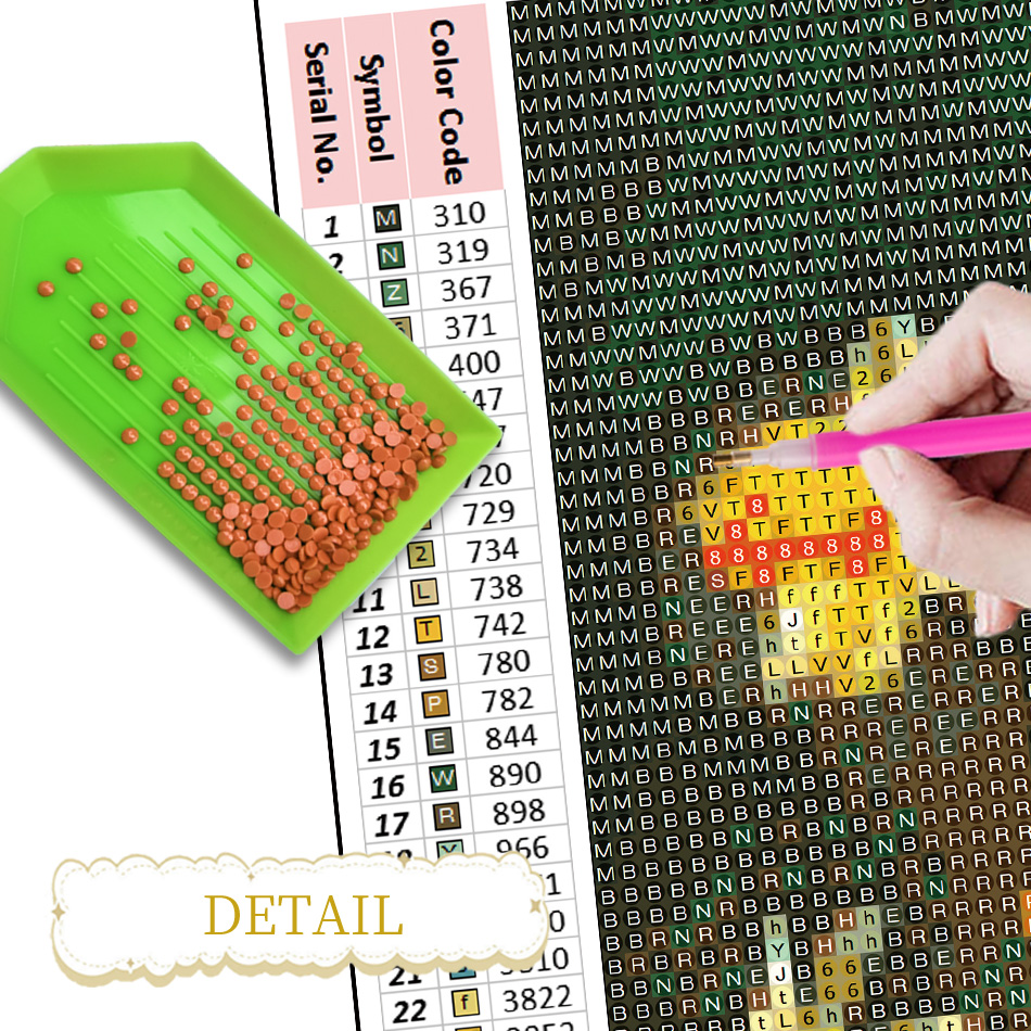 RUOPOTY Popcorn Diamond Painti - Art Craft Room Ideas recension och pris