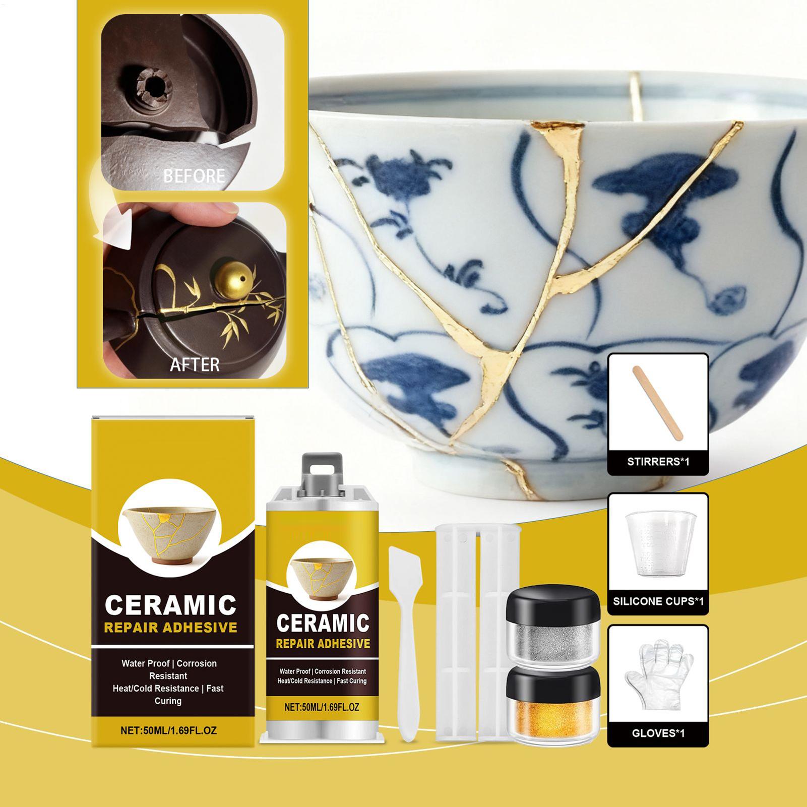 Porcelaine Repair Kit Gold Cer - Art Craft Cup recension och pris