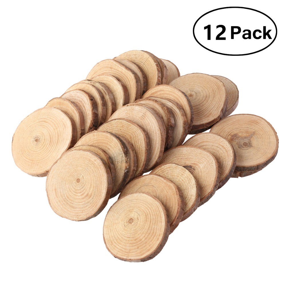12pcs 4-5cm Assorted Size Natu - Art Craft Event recension och pris
