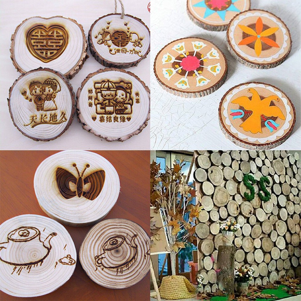 12pcs 4-5cm Assorted Size Natu - Art Craft Event recension och pris