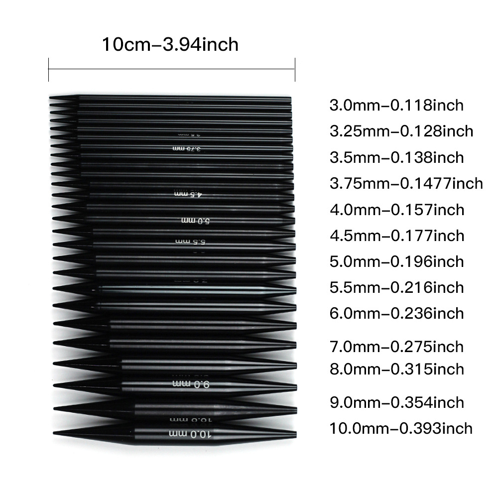 Black Detachable Circular Alum - Knitting Needle Circular recension och pris