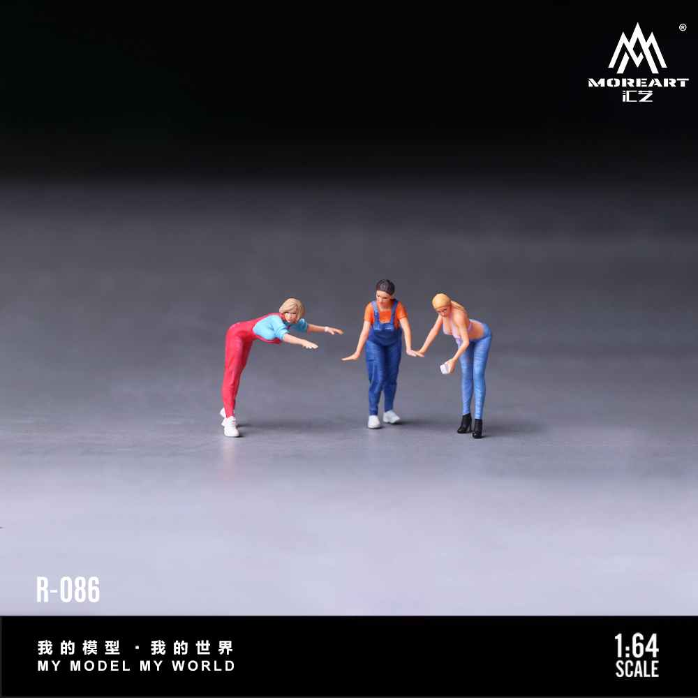More Art 1:64 Three Sisters Ca - Art Craft Toys recension och pris