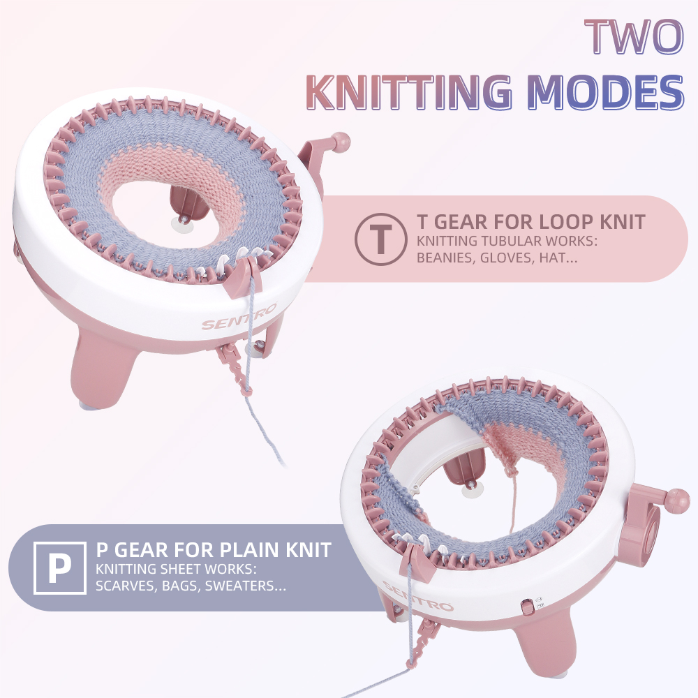 SENTRO 40 Needles Knitting Mac - Knitting Needle Circular recension och pris