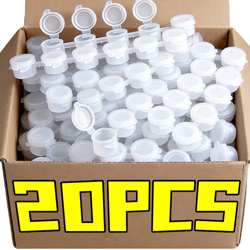 Mini Paint Cups Boxes Empty Pa - Art Craft Cup recension och pris
