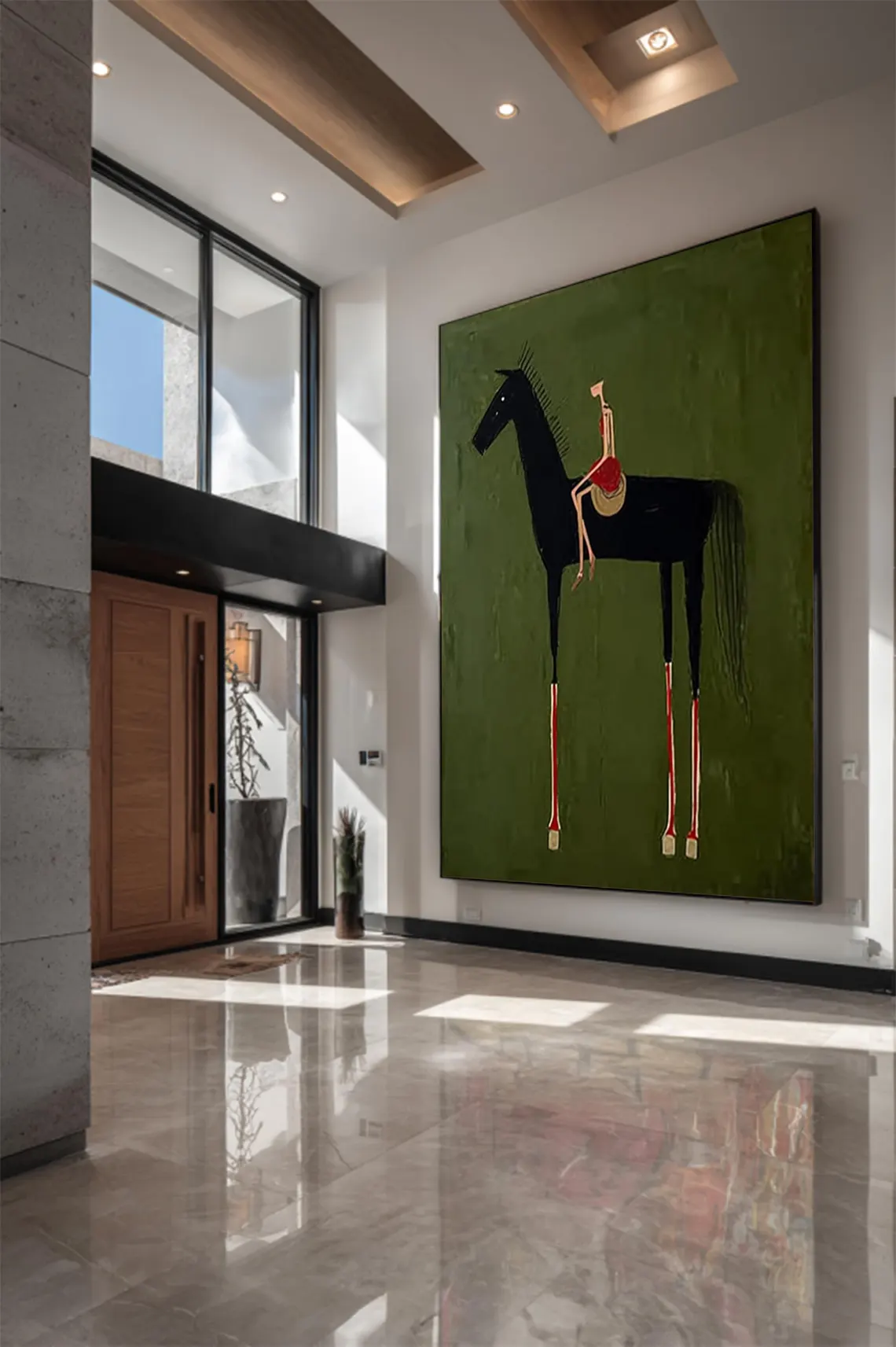 horse art Neutral Home Decorpa - Art Craft Toys recension och pris