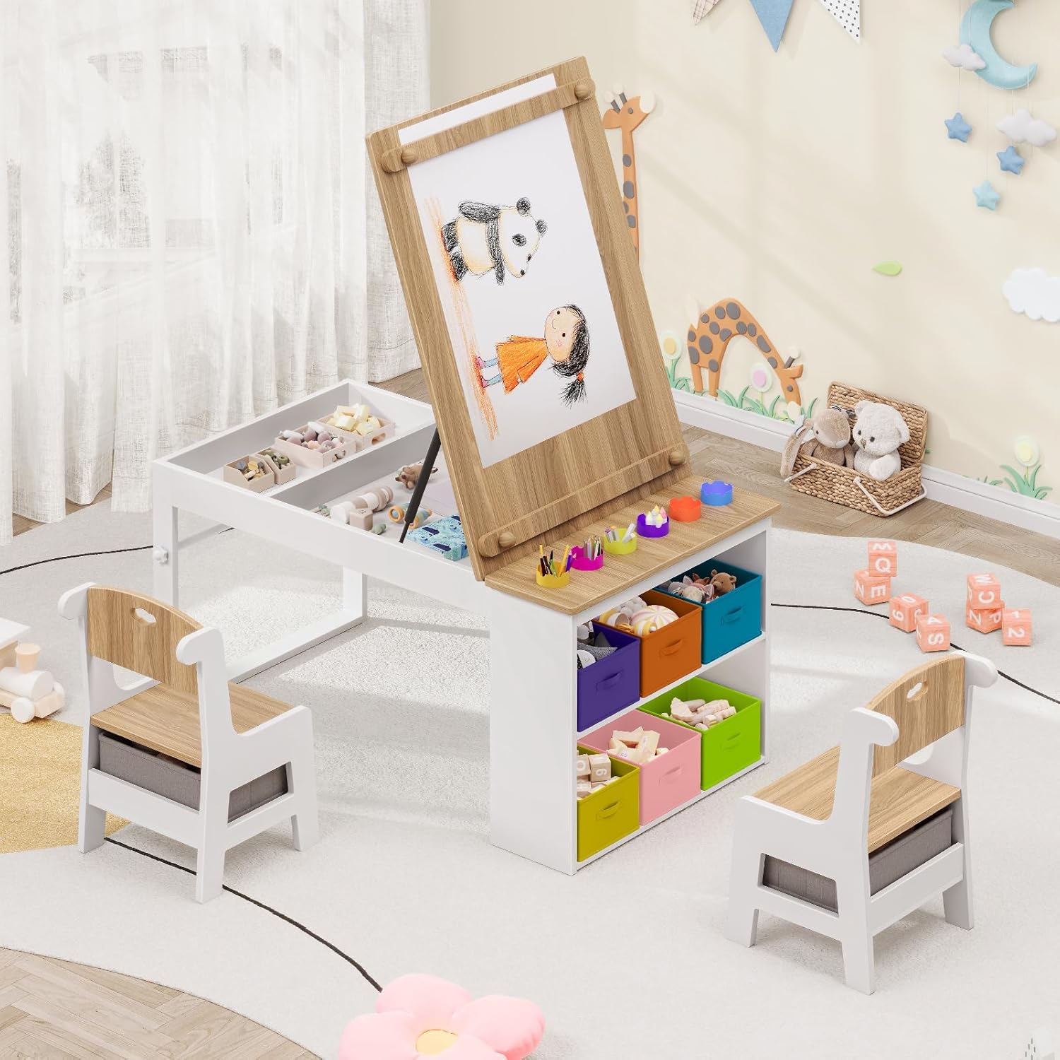 Kids Art Table and Chairs, Tod - Art Craft Cup recension och pris