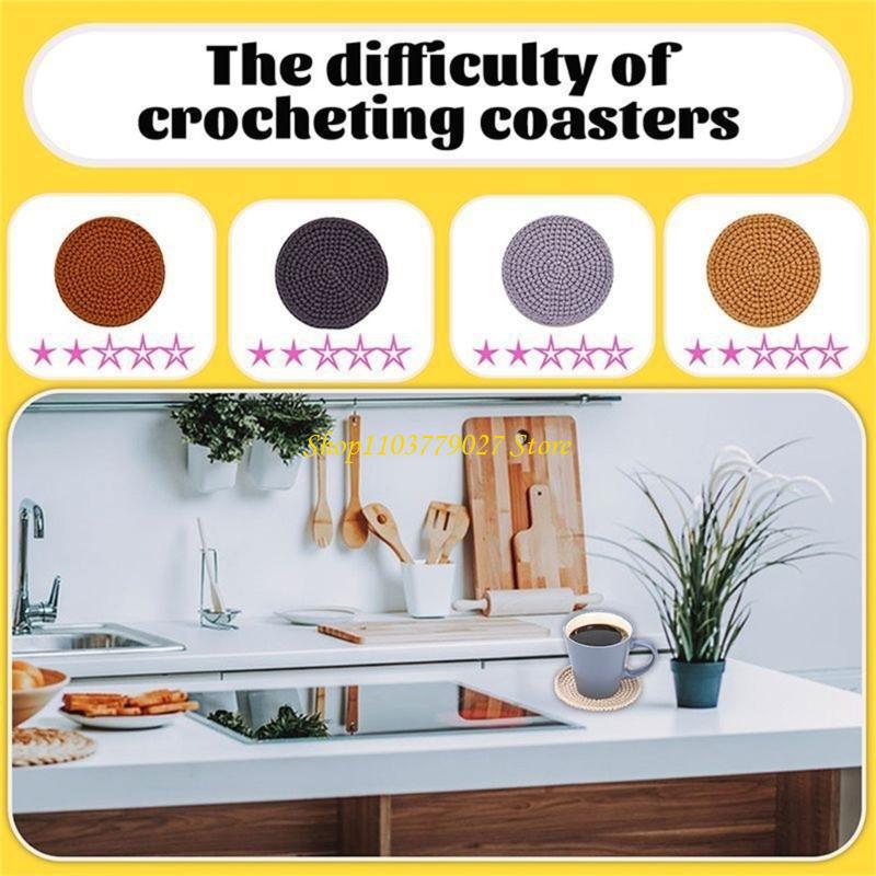 C4DF DIY Crochet Cup Kits or M - Art Craft Cup recension och pris