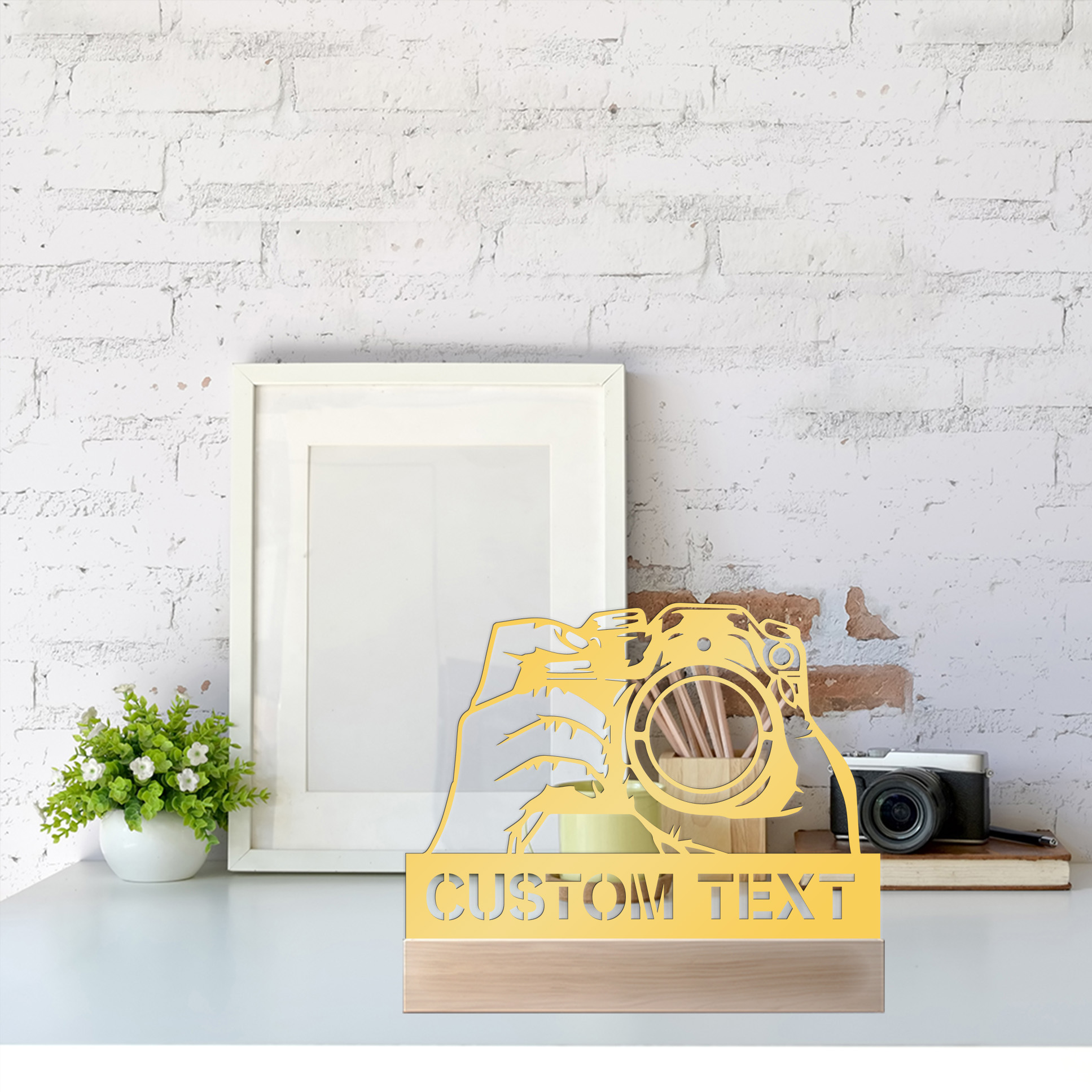 1pc Simple Camera Customizable - Art Craft Easter recension och pris
