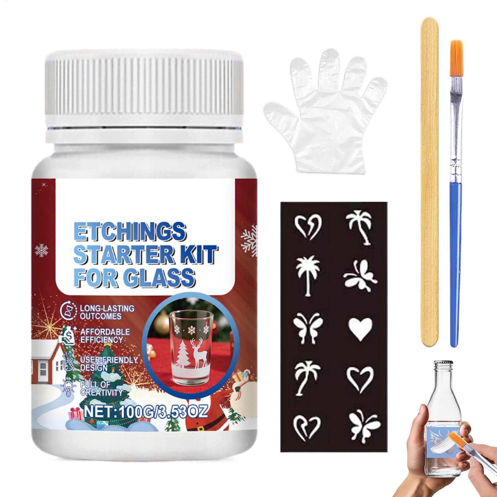 Glass Etching Kit Glass Etch S - Art Craft Cup recension och pris