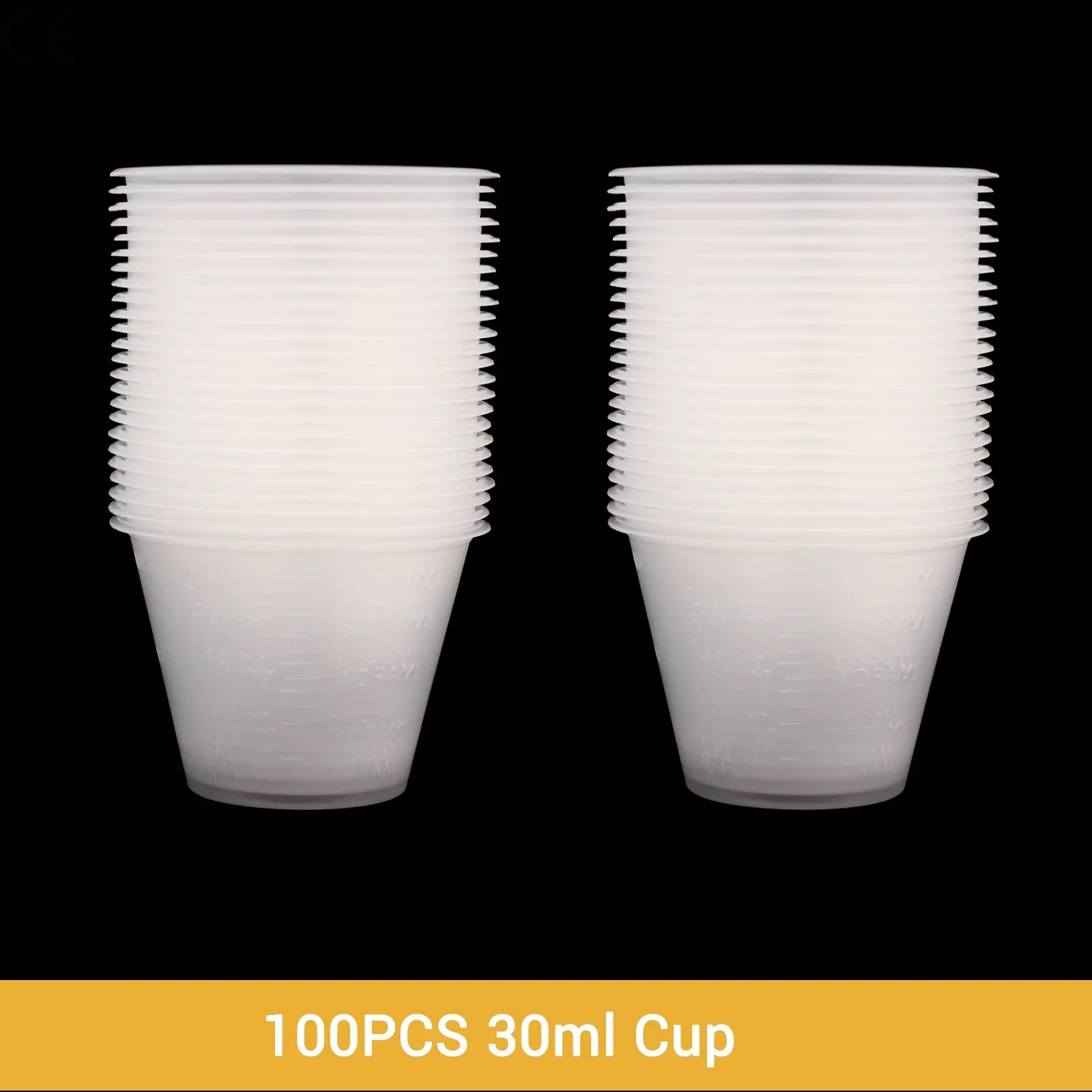 100pcs New 30ml Graduated Plas - Art Craft Cup recension och pris