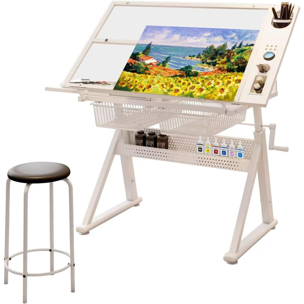 Adjustable Art Desk with Tempe - Art & Craft Paper Ideas recension och pris