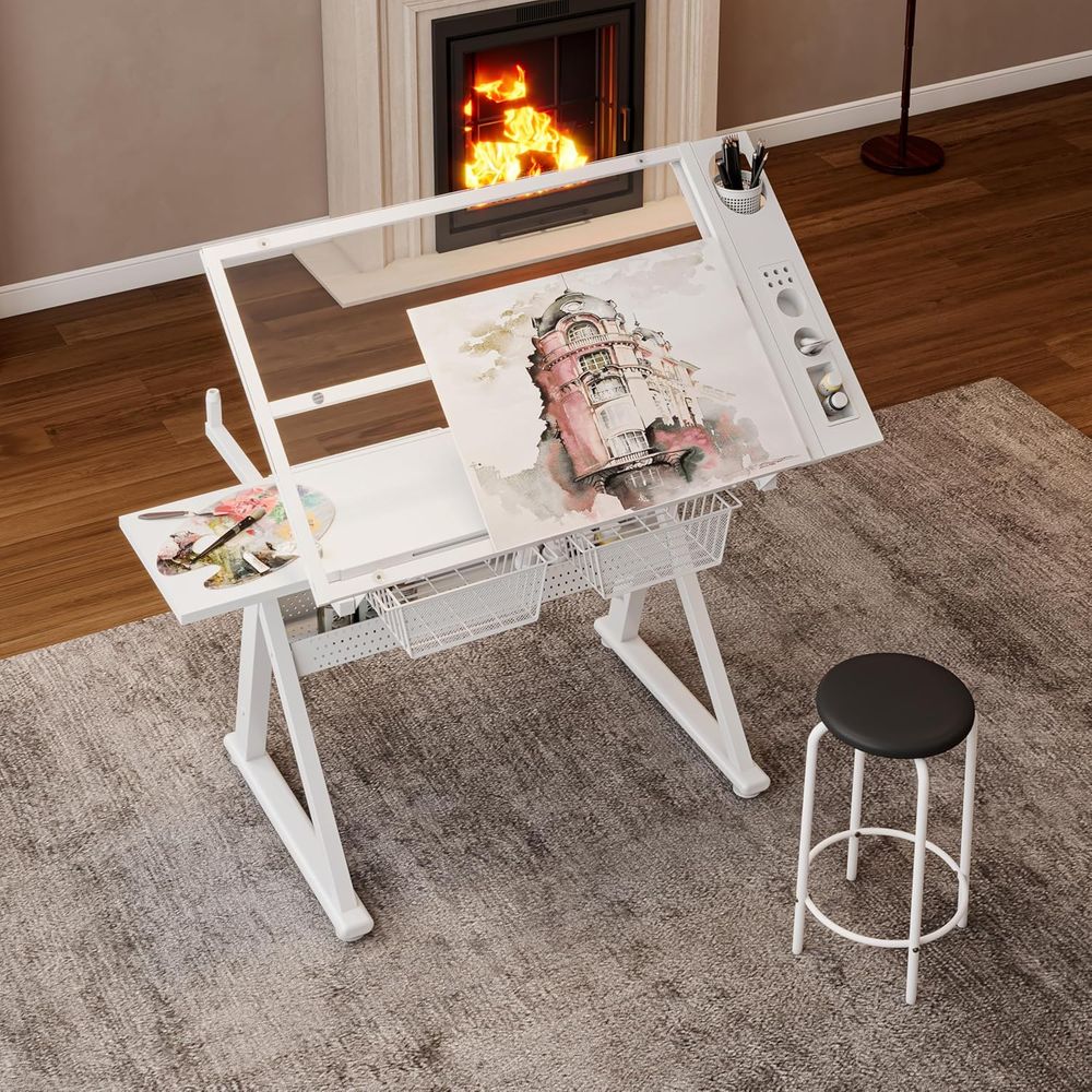 Adjustable Art Desk with Tempe - Art & Craft Paper Ideas recension och pris