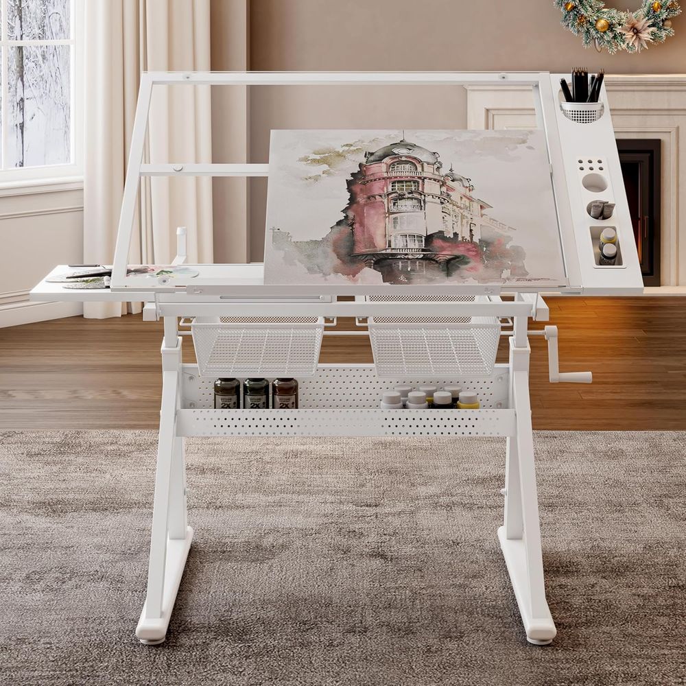 Adjustable Art Desk with Tempe - Art & Craft Paper Ideas recension och pris