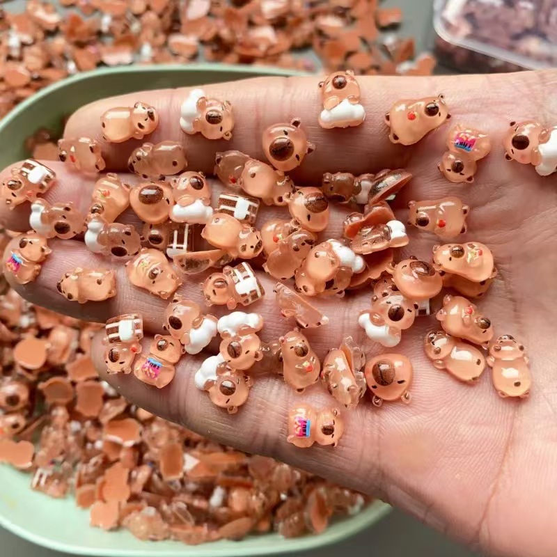 100pcs Mini Capybara Decoratio - Art Craft Easter recension och pris