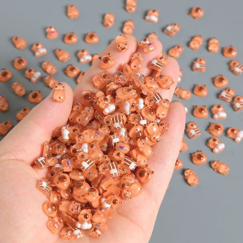 100pcs Mini Capybara Decoratio - Art Craft Easter recension och pris