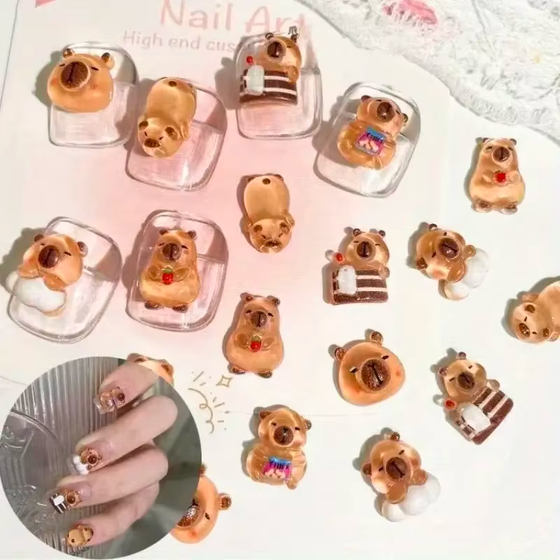 100pcs Mini Capybara Decoratio - Art Craft Easter recension och pris