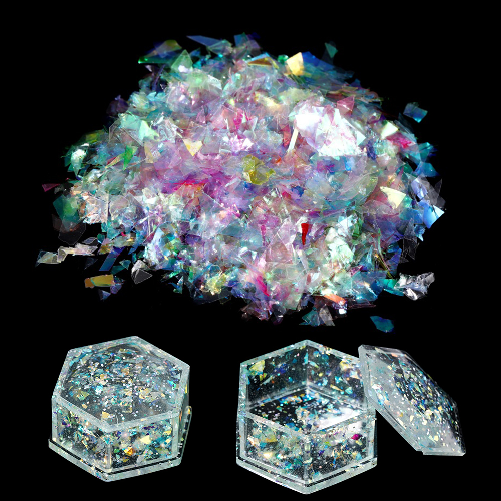 10g Irregular Shiny AB Mirror  - Art Craft Mirror recension och pris