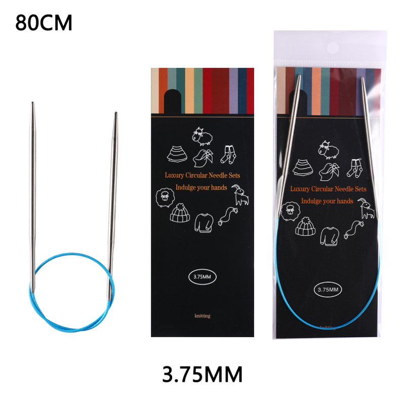 80cm Durable Circular Knitting - Knitting Needle Circular recension och pris