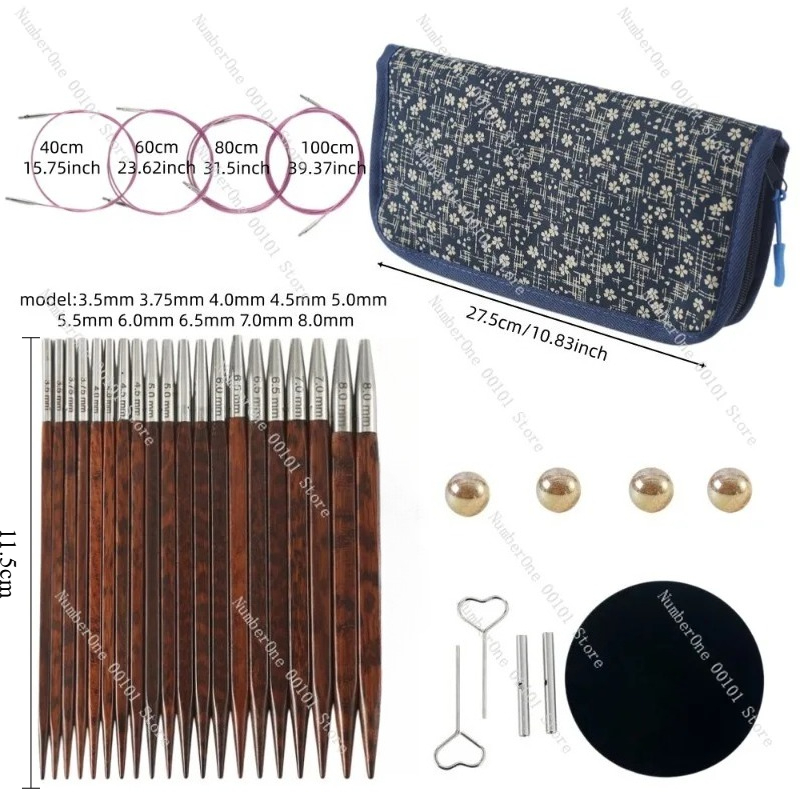 Knitting Needle Set Detachable - Knitting Needle Circular recension och pris