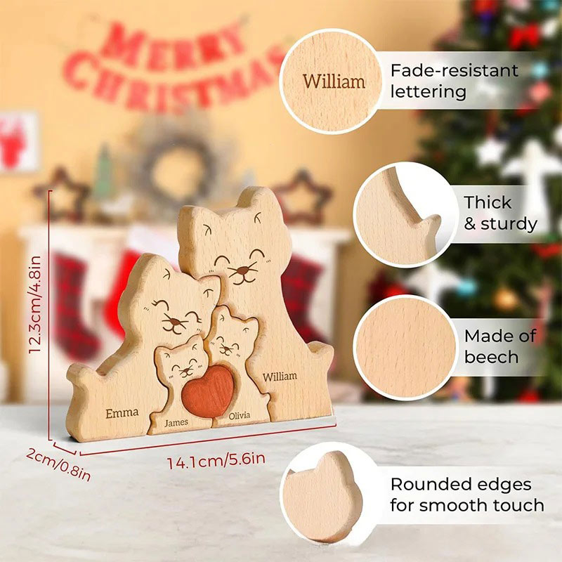 New Hot Selling Wooden Cute Ca - Art Craft Easter recension och pris