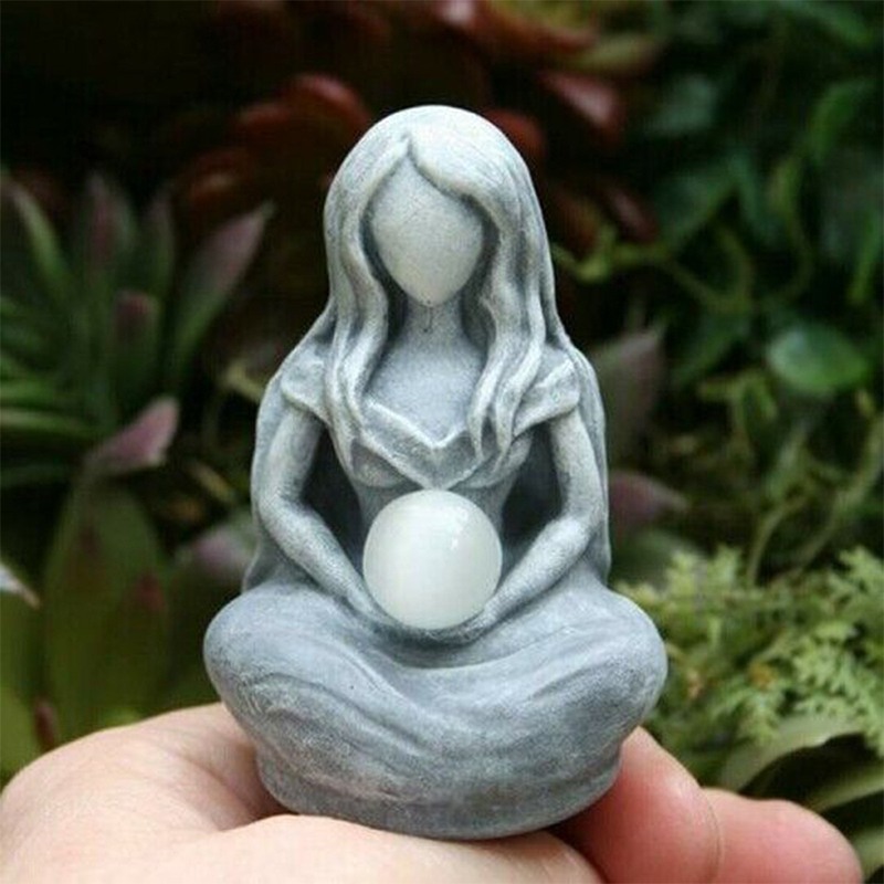 Moon Goddess Statue Resin Craf - Art Craft Room Ideas recension och pris