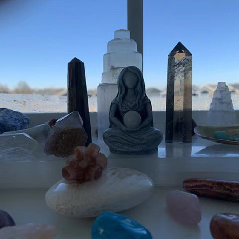 Moon Goddess Statue Resin Craf - Art Craft Room Ideas recension och pris