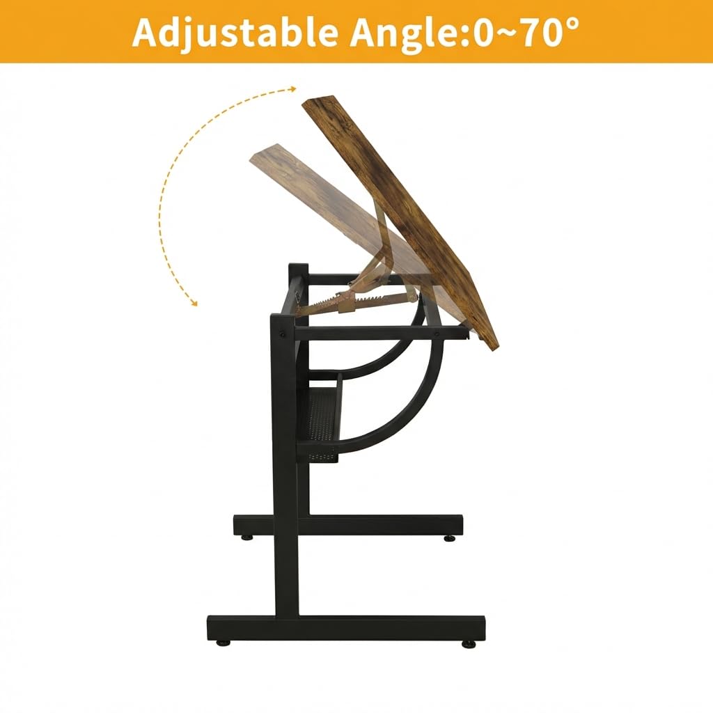 Adjustable Art Desk with Stora - Art & Craft Paper Ideas recension och pris