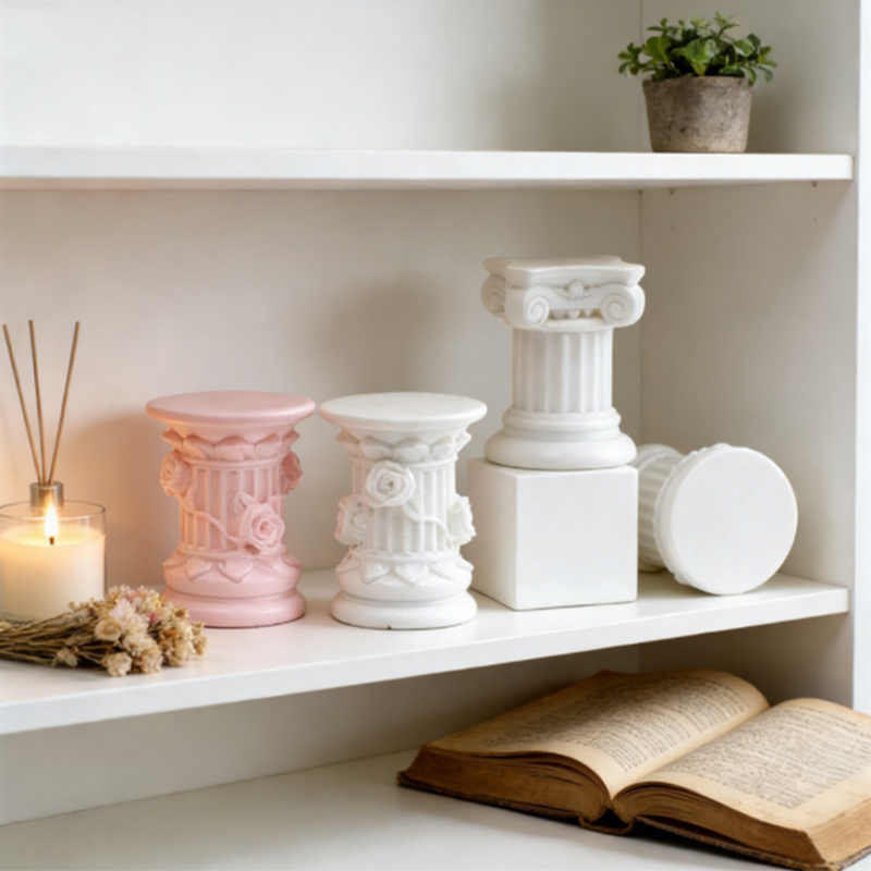 3d Retro Roman Column Figurine - Art Craft Easter recension och pris