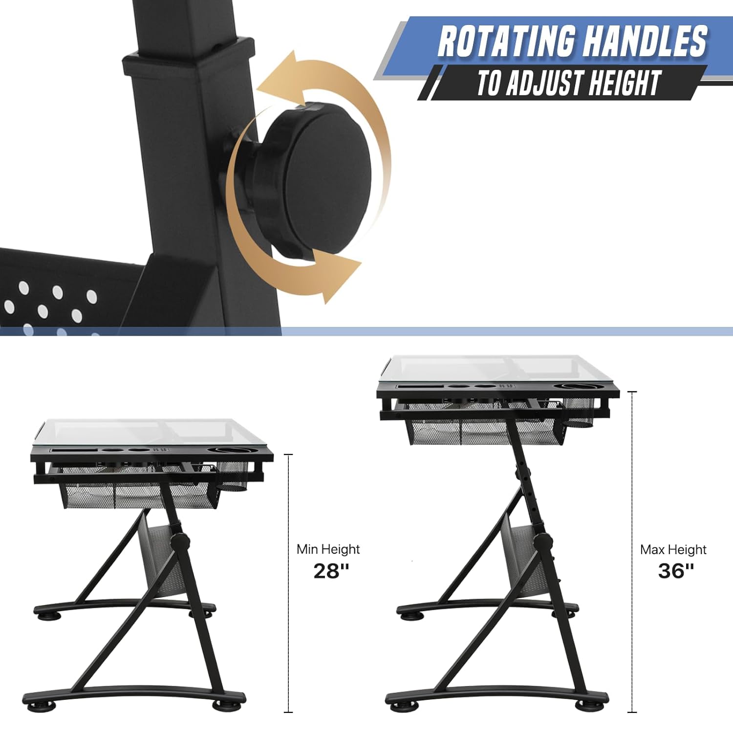 Drafting Table with Height Adj - Art & Craft Paper Ideas recension och pris