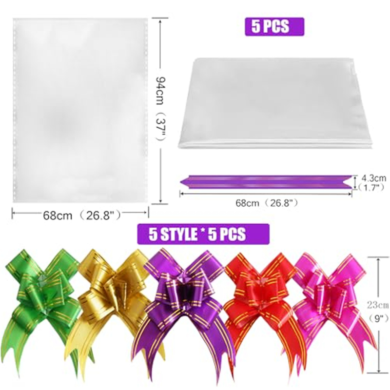 Big Clear Cellophane Wrap For  - Art Craft Event recension och pris
