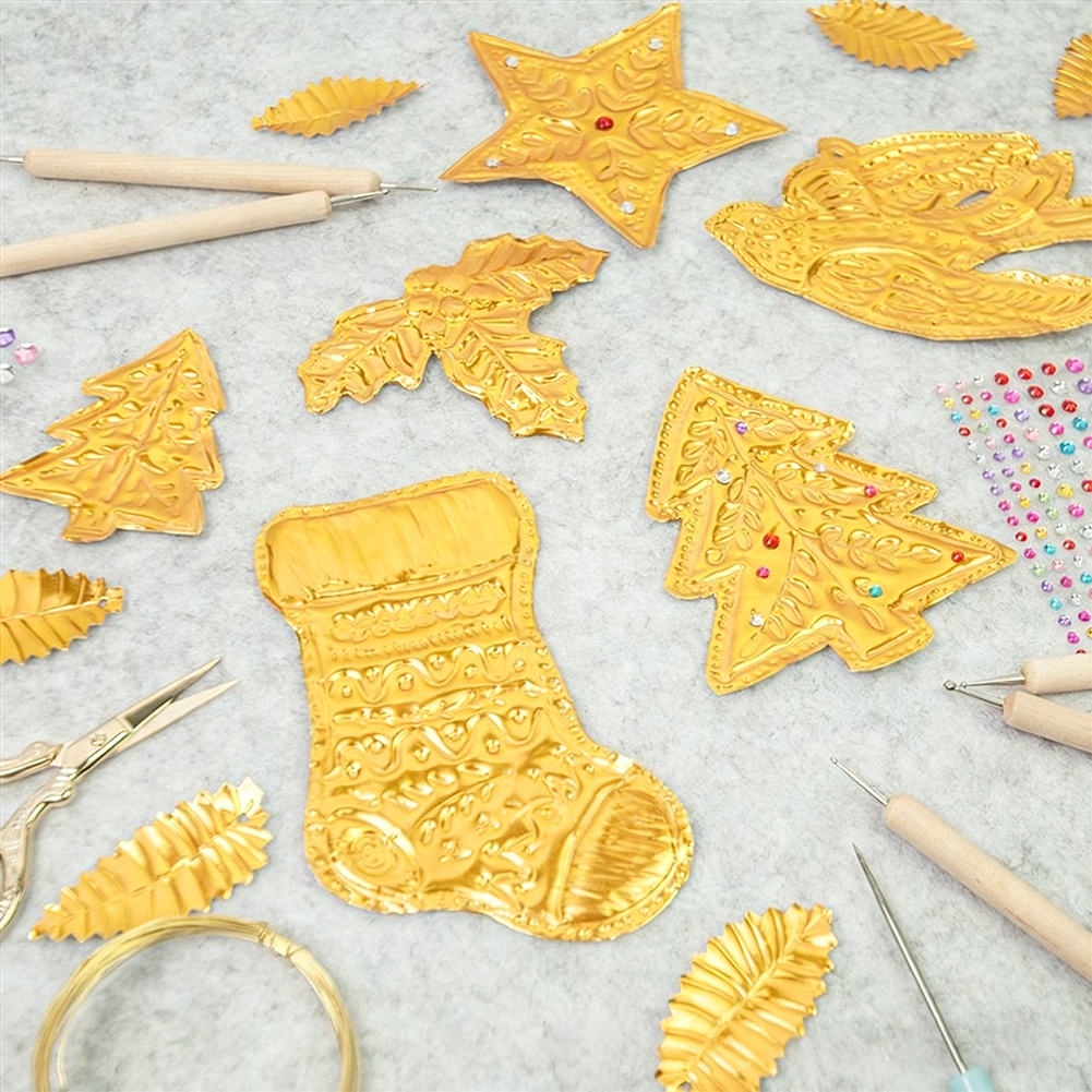 DIY Metallic Relief Craft Tin  - Art Craft Event recension och pris