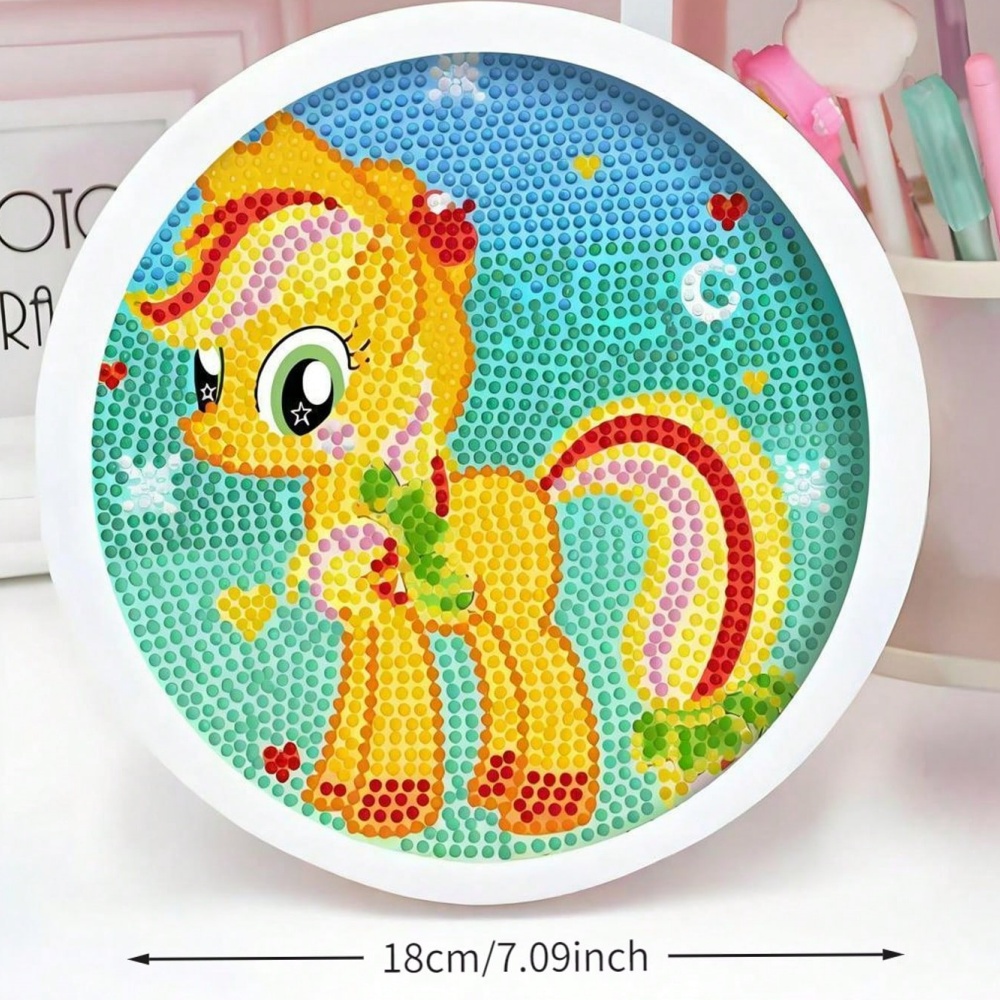 1pc Round Frame Diamond Painti - Art Craft Event recension och pris