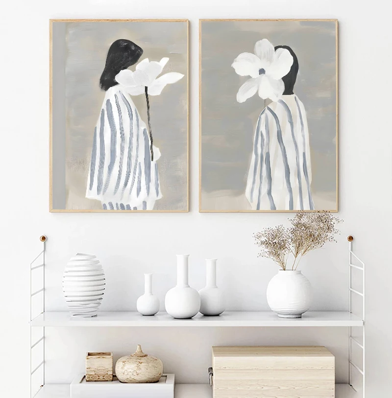 Fashion  Abstract Stripe Woman - Art Craft Toys recension och pris